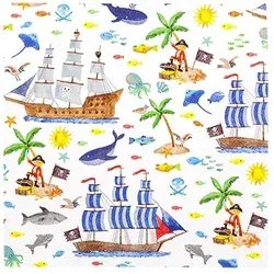 Papierservietten Blau von Home Fashion