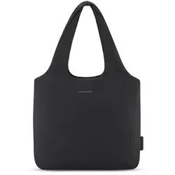 Kapten & Son Skara Shopper Tasche mit Laptopfach 35 cm - Schwarz - Stylische Kapten & Son Skara Shopper Tasche mit praktischem Laptopfach für den modernen Alltag. Ideal für Schule, Studium und Beruf.
