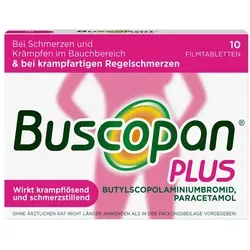 Buscopan Plus Filmtabletten gegen Bauch- und Regelschmerzen