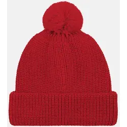 Pudelmütze Rot Hanseheld Bommelmütze - Mützen aus 100% Schurwolle, handgefertigt in Deutschland, bieten witzigen Stil und optimale Wärme für kalte Tage. Ideal für alle, die Funktionalität und Design schätzen.