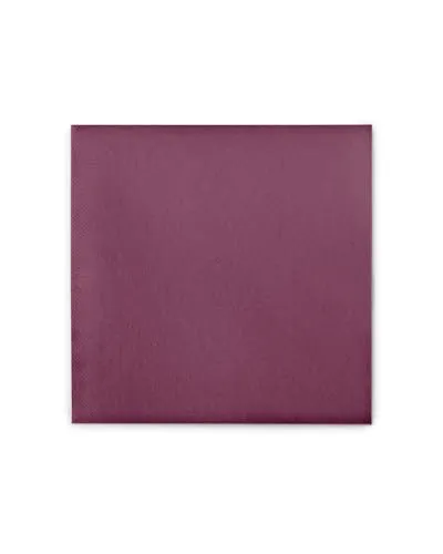 Sovie HORECA Cocktailserviette in AUBERGINE aus Linclass Airlaid 25 x 25 cm 1/4 Falz – 50 Stück elegante Stoffoptik Servietten für Bar, Gastronomie & Events