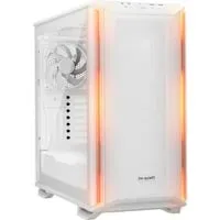 be quiet! Dark Base 701 - Weißes Miditower Gehäuse - PC-Gehäuse mit elegantem Design, RGB-Controller und optimaler Kühlung für leistungsstarke Gaming-Systeme. Unterstützt bis zu 360mm Wasserkühlung und bietet vielseitige Anschlussmöglichkeiten.