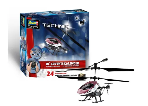 Adventskalender RC Helicopter 2025 - Adventskalender für Modellbau-Fans: 24 Tage Bau- und Flugspaß mit einem hochdetaillierten RC-Helikopter, ideal für Einsteiger und Profis!
