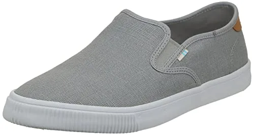 TOMS Herren Sneakers 10013265, Grau, Größe 41 EU - Herren-Sneaker aus 100% Baumwolle mit strapazierfähigem Canvas-Obermaterial, ideal für lässige Outfits und den Alltag.