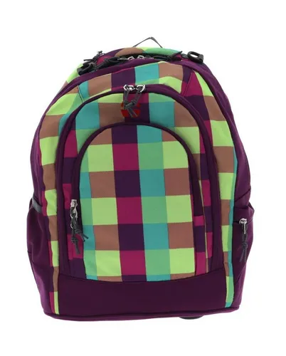 TAKE IT EASY® Schulrucksack - Schulranzen mit gepolsterter Rückseite für hohen Tragekomfort, 2 geräumige Hauptfächer und integrierter Schlüsselfinder für optimale Organisation.