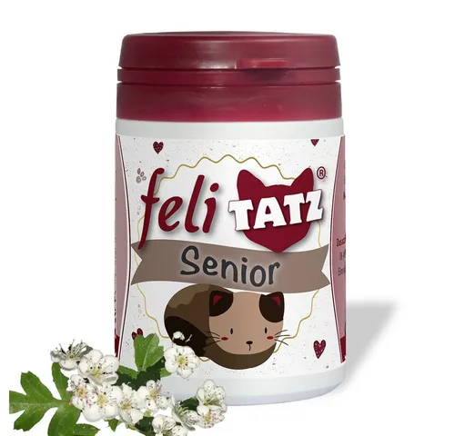 cdVet feliTATZ Senior, Ergänzungsfutter für: Katzen, Ausgleichen von ernährungsbedingten Defiziten bei allgem. Schwäche