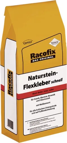 Racofix Flexkleber Naturstein Schnell 5 kg Flexkleber