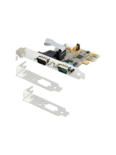 StarTech.com 2 Port PCI Express Serielle Schnittstellenkarte - Serial-Controller zur Verbindung von RS232-Geräten mit Hochgeschwindigkeitsunterstützung, ideal für IT-Anwendungen in Serverräumen und Laboren.