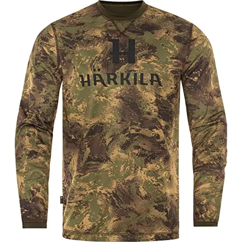 Härkila Deer Stalker Camo Langarmshirt, AXIS MSP®Forest Green Gr. M