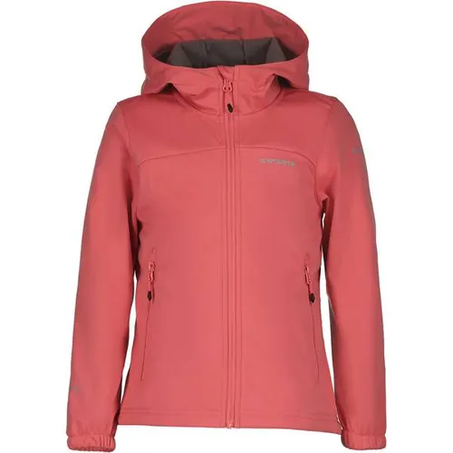ICEPEAK Softshelljacke KLEVE JR - Ki., mandarine 633 (164) - Wasserdichte Softshelljacke für Kinder in leuchtendem Mandarinenorange, ideal für Outdoor-Aktivitäten und vielseitigen Schutz.