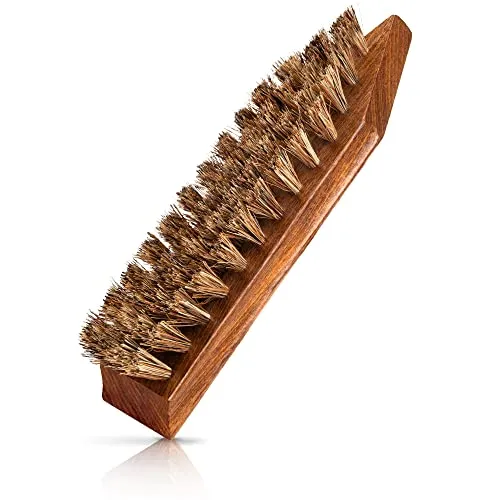 TIMELEOS Schmutzbürste Schuhe Wanderschuhe mit Naturborsten für kraftvollen Reinigung Kokosborsten Schuhputzbürste Set Schuhputzzeug Schuhpolierbürste Kleiderbürste Reinigungsbürste Schuhbürste