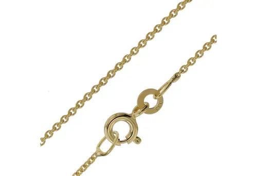 trendor Kette ohne Anhänger für Anhänger Gold 333 / 8K Rund1,1 mm