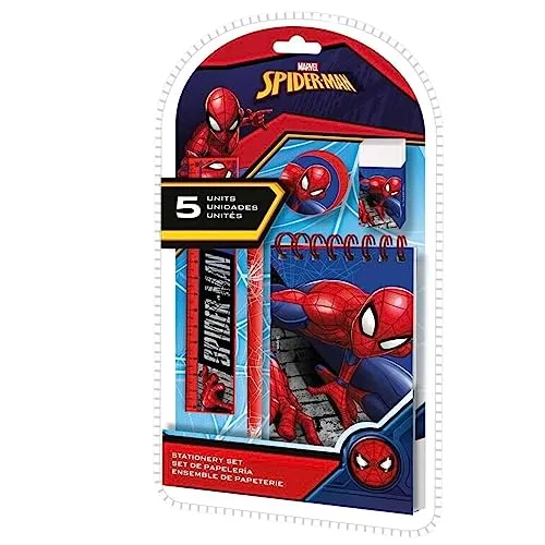 Spider-Man Schreibwarenset (5-teilig), Spiderman