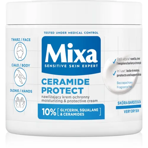 Produktbild Mixa Ceramide Protect regenerierende Creme für den Körper