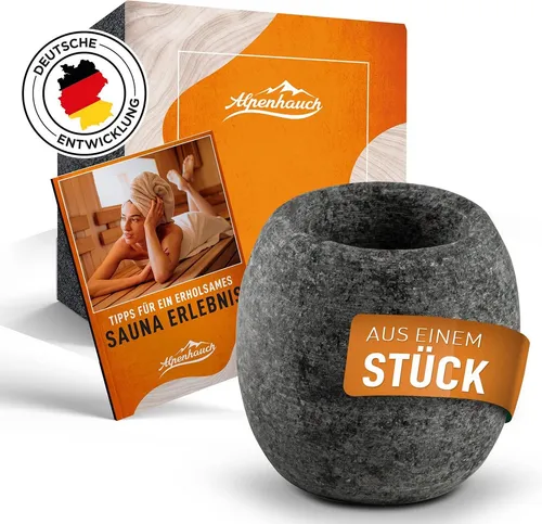 ALPENHAUCH Sauna Ei aus Speckstein von Alpenhauch
