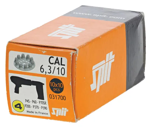 Produktbild ITW SPIT Kartuschen gelb (Mittel) Kaliber 6,3/10  031700 für P60 P200 P370