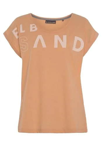 Elbsand Damen T-Shirt in orange von Elbsand