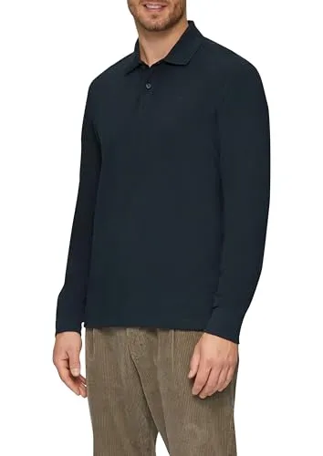 s.Oliver Poloshirt aus Piqué mit Logo-Stickerei