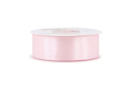 Creativery Satinband, Satinband 25mm x 25m Rolle Rose