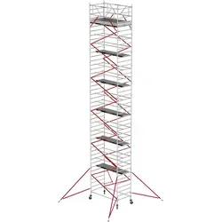 Altrex Fahrgerüst RS Tower 52 Aluminium mit Holz-Plattform 14,20m AH 1,35x1,85m