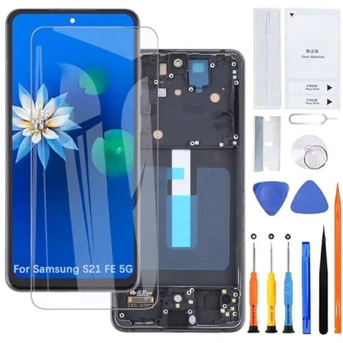 H&LYCYJ Display Bildschirm für Samsung Galaxy S21 FE 5G