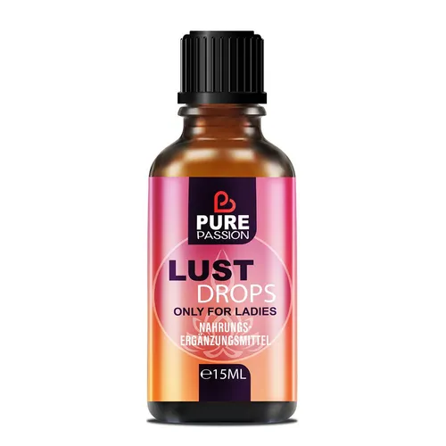 Pure Passion® Lust Drops – Energie & Vitalität für Frauen