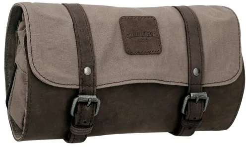 Gusti Leder Kulturbeutel Rodney - Praktische Waschtasche für Reisen - Kulturbeutel mit wasserfestem Innenstoff, ideal für Reisen. Geräumig mit Innentaschen und stabilem Metallhaken zum Aufhängen, perfekt für Hygieneartikel und Kosmetik.