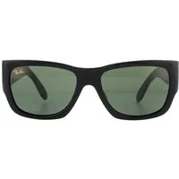 Ray-Ban Nomad RB2187 Sonnenbrille in Schwarz mit G-15 Gläsern