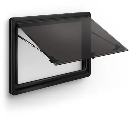 Dometic S10 PUR-Win Ausstellfenster, schwarz, 700x300mm von Dometic