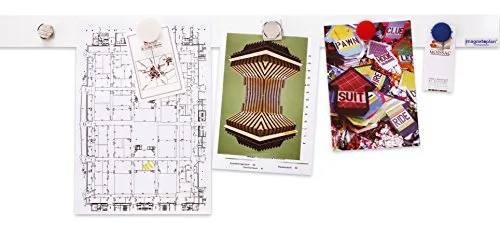magnetoplan Magnetowand Leisten-Set, 1000 mm, weiß
