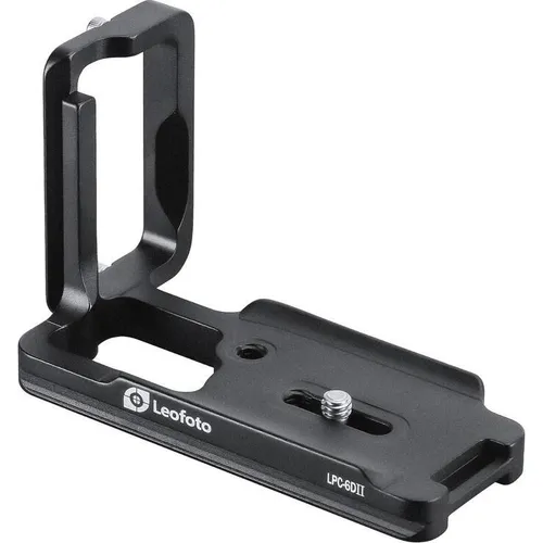 Leofoto L-Halterung LPC-6D MKII für Canon EOS 6D Mark II - Foto- & Video-Zubehör für stabilen Halt, aus korrosionsbeständigem 6061-T6 Aluminium für maximale Festigkeit und Zähigkeit. Ideal für präzise Aufnahmen im Hoch- und Querformat.
