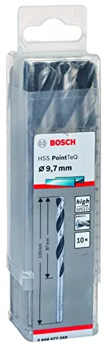 Bosch HSS PointTeQ Metallspiralbohrer 9,7 mm von Bosch