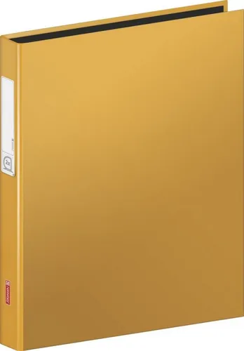 BRUNNEN Präsentationsordner Ringbuch A4 Karton 20mm 2 Ringe orange