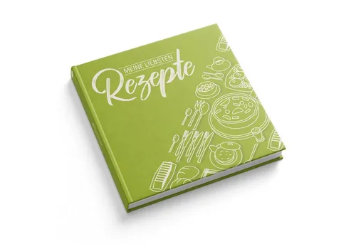 itenga Notizbuch itenga Rezeptbuch Grün 