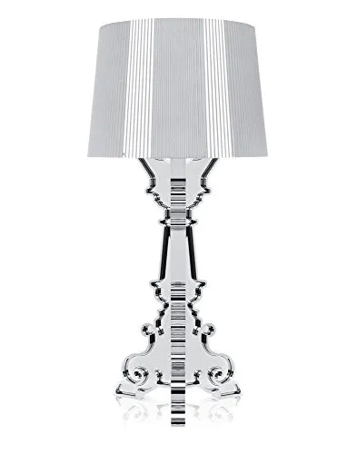 Kartell Bourgie Tischleuchte mit Dimmer in silber von Kartell