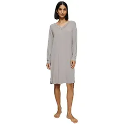 Triumph Nachthemd Timeless Sensuality - Atmungsaktiv und weich in Grau - Elegante Nachtwäsche aus 94% Modal, ideal für einen erholsamen Schlaf. Das Nachthemd ist atmungsaktiv und pflegeleicht, perfekt für entspannte Nächte.