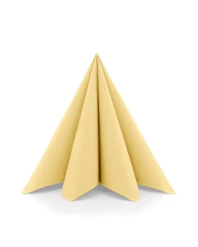 Sovie HORECA Airlaid Serviette in SAHARA, 40 x 40cm, 1/4 Falz, 50 Stück, hochwertige Einwegservietten in Stoffoptik für Gastronomie Hotel Catering und stilvolle Tischdekoration