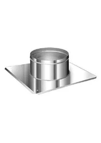 Schornsteinabdeckung 180mm Aufsatz Edelstahl Kaminaufsatz Verlängerung Sockel