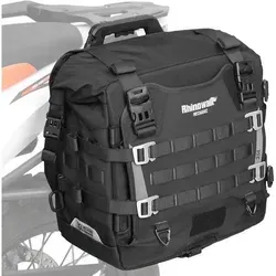 Satteltaschen Motorrad wasserdicht Schnellverschluss Schwarz 35l 35L