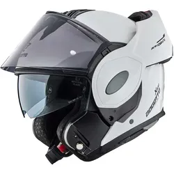 Bogotto FS-X600 Klapphelm XL - Weiß für Männer - Motorradhelm mit ECE 22.06 zertifiziert, robuster ABS Schale und praktischem Ratschenverschluss für höchsten Komfort und Sicherheit.