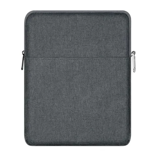 MoKo 9-11 Zoll Tablet-Tasche, Schlank | Passt für Tablet-Tasche passt für iPad Air 11 Zoll M3, iPadA16 2025, Pro 11 M4 und Galaxy Tab S9/S8 11 Zoll, Space Grau