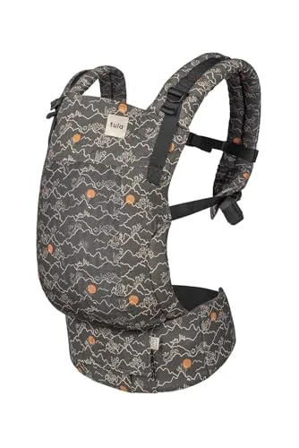 Produktbild Tula Free-To-Grow Mesh Babytrage für Neugeborene ab Geburt, Ergonomisch Baby-Tragetasche mit Mesh Rückenpanel, Mojave