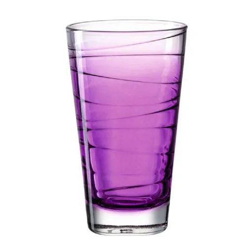 LEONARDO Cocktailglas Leonardo Trinkglas Vario Struttura Violett (Groß)