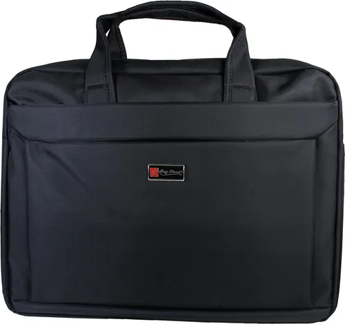 Bag Street Business Notebooktasche - Elegante Businesstasche für Damen und Herren in schwarz, aus strapazierfähigem Polyester, ideal für den täglichen Gebrauch und einen professionellen Auftritt.
