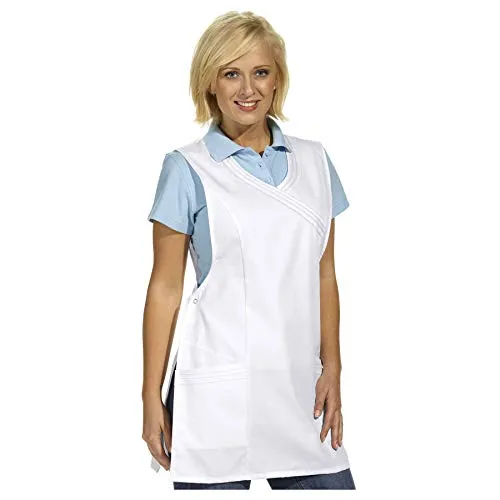 Leiber Überwurfschürze weiss Größe III in weiß von Leiber