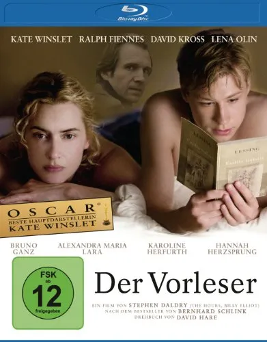 Der Vorleser [Blu-ray] - Drama-Film über die komplexe Beziehung zwischen einem Jungen und einer älteren Frau, emotional fesselnd und mit tiefgründigen Themen.