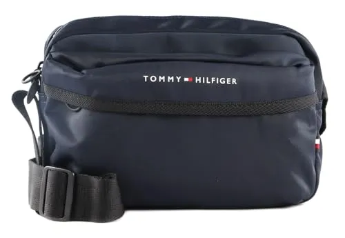 Tommy Hilfiger Herren Umhängetasche TH Skyline Camera Bag Klein, Blau (Space Blue), Einheitsgröße
