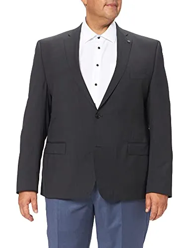 Roy Robson Herren Anzugjacke Reda Super 110s, Gr. 26, Grau (anthrazit 9) - Anzugjacke für Herren aus 100 % Schurwolle (Super 110), ideal für Business und besondere Anlässe. Der Shape fit Schnitt betont die Silhouette und sorgt für hervorragende Passform.
