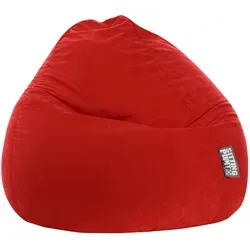 Sitzsack Easy XXL rot in rot von Sitting Point