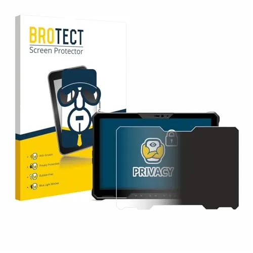 BROTECT Anti-Spy Blickschutzfolie für Dell Latitude 7230 Rugged - Displayschutzfolie mit 60 Grad Blickschutz, reduziert Blaulicht und schützt Deine Augen. Einfache, blasenfreie Anbringung für optimalen Schutz und Privatsphäre.